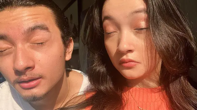 6 Potret Aksi Kocak Bryan dan Megan Domani, Sama-Sama Jahil