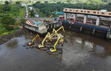 Perum Jasa Tirta I Lakukan Pembersihan Sedimen Bendungan Blitar, Jamin Ketahanan Pangan dan Energi