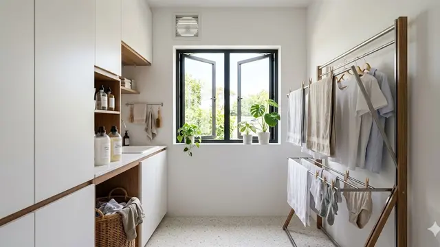 Desain Ruang Jemur dengan Ventilasi Silang