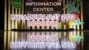 Suasana Information Center Piala Dunia U-17 2023 Surabaya di Grand Swiss-Belhotel, Surabaya pada Sabtu (11/11/2023). Information Center ini hanya tersedia di 2 dari 4 kota venue Piala Dunia U-17, yaitu Surabaya dan Solo. (Bola.com/Bagaskara Lazuardi)