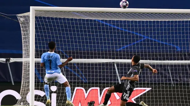 Winger Manchester City, Raheem Sterling.