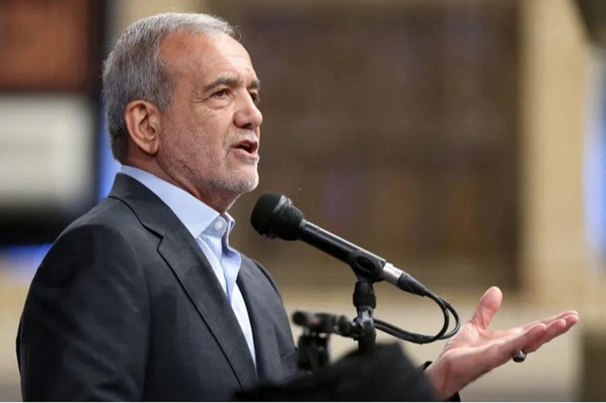 Presiden Iran Masoud Pezeshkian.