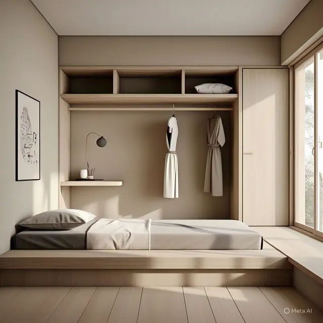 Desain Kamar Tidur Minimalis Ukuran