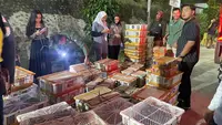 2.775 Burung Diselundupkan di Bagasi Bus, Sopir dan Kernet Ditangkap