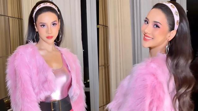 6 Potret Cantik Anya Geraldine Bergaya Retro ala 80-90an di Momen Perayaan Ulang Tahun ke-28