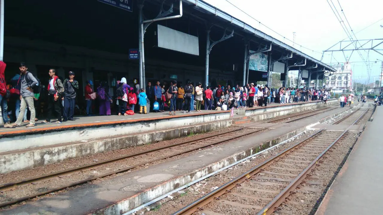 Liburan, Tiket Kereta Sukabumi-Bogor Ludes