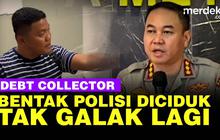 VIDEO: Buron Debt Collector Bentak Polisi Digulung di Sumut