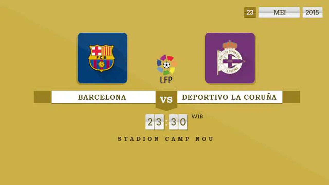 Barcelona vs Deportivo La Coruna