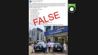 Cek Fakta Liputan6.com mendapati klaim link pendaftaran undian berhadiah Bank Mandiri. (foto: tangkapan layar Facebook)