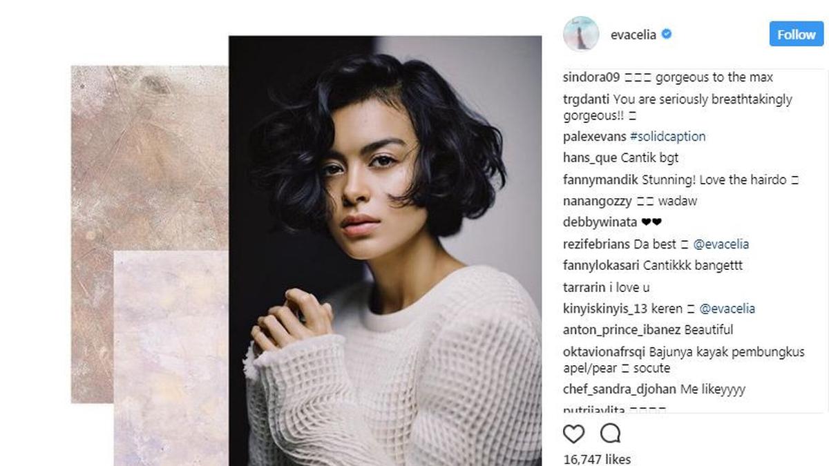 Intip Gaya Sensual Eva Celia dengan Rambut Curly - Lifestyle Liputan6.com