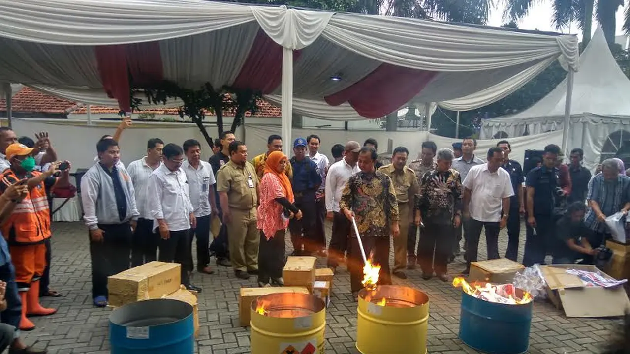 Pemusnahan surat suara pilkada 2017