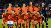 Timnas Belanda berjaya di laga pertama kualifikasi Piala Eropa 2020 (Koen van Weel / ANP / AFP)