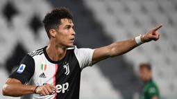 2. Cristiano Ronaldo (Juventus) : 28 gol. (AFP/Marco Bertorello)