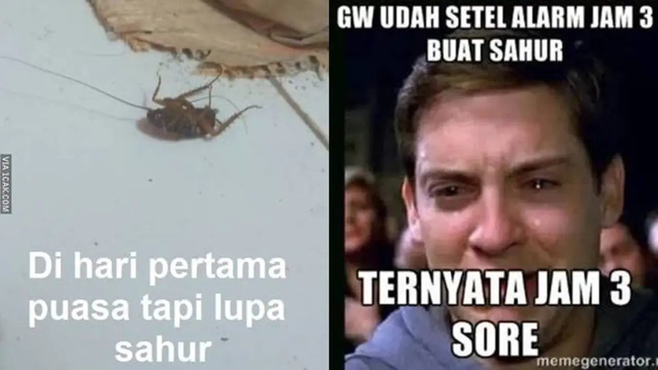 Masih Adaptasi, Ini 7 Momen Nyeleneh Sahur Hari Pertama
