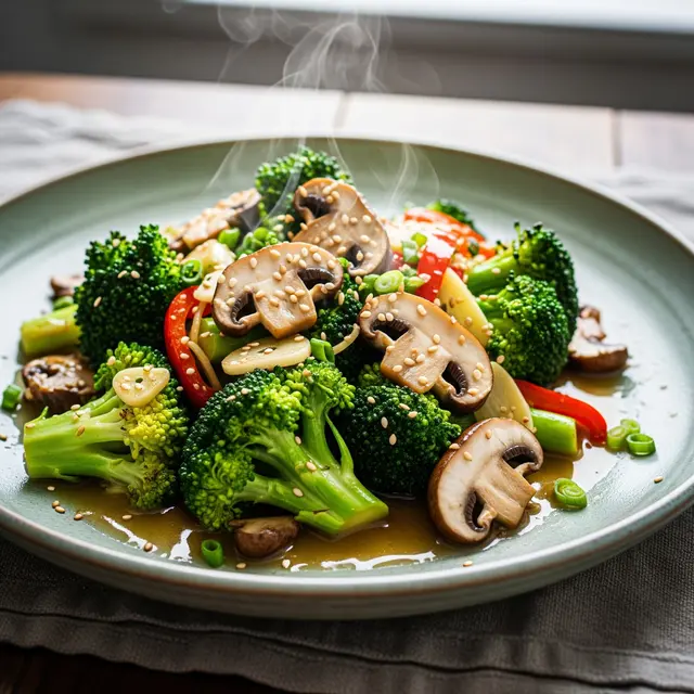 Tumis Brokoli Bawang Putih (Gemini AI)