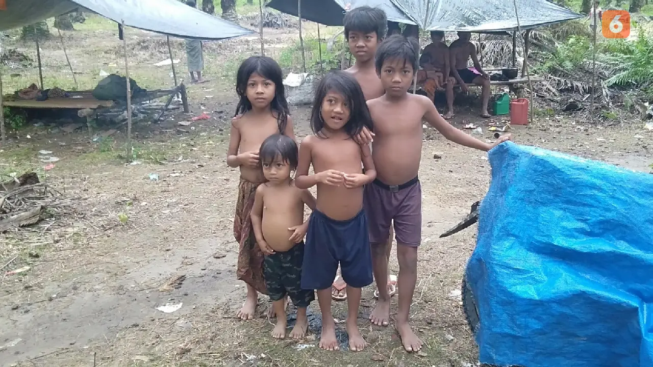 Anak-anak Orang Rimba Jambi
