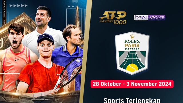 Jadwal Pertandingan ATP Tour 1000: Rolex Paris Masters 2024 di Vidio