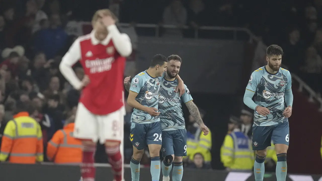 Arsenal vs Southampton, Premier Leagu