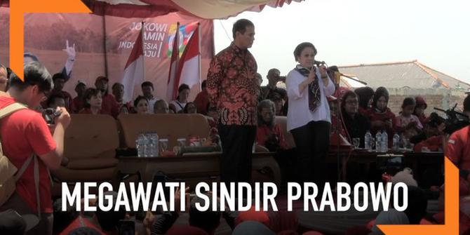 VIDEO: Megawati Sindir Prabowo di Hadapan Petani Indramayu