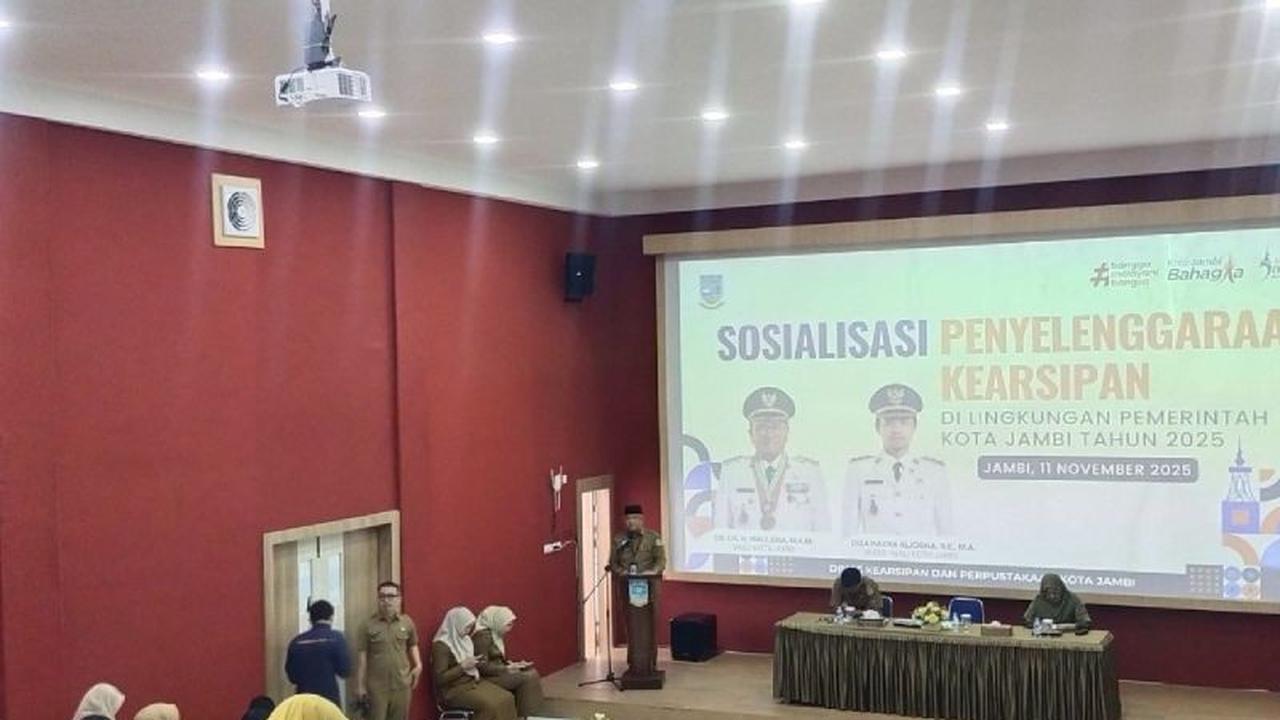 Penerapan Aplikasi Srikandi Pemkot Jambi Permudah Pengelolaan Arsip, Tingkatkan Efisiensi Administrasi