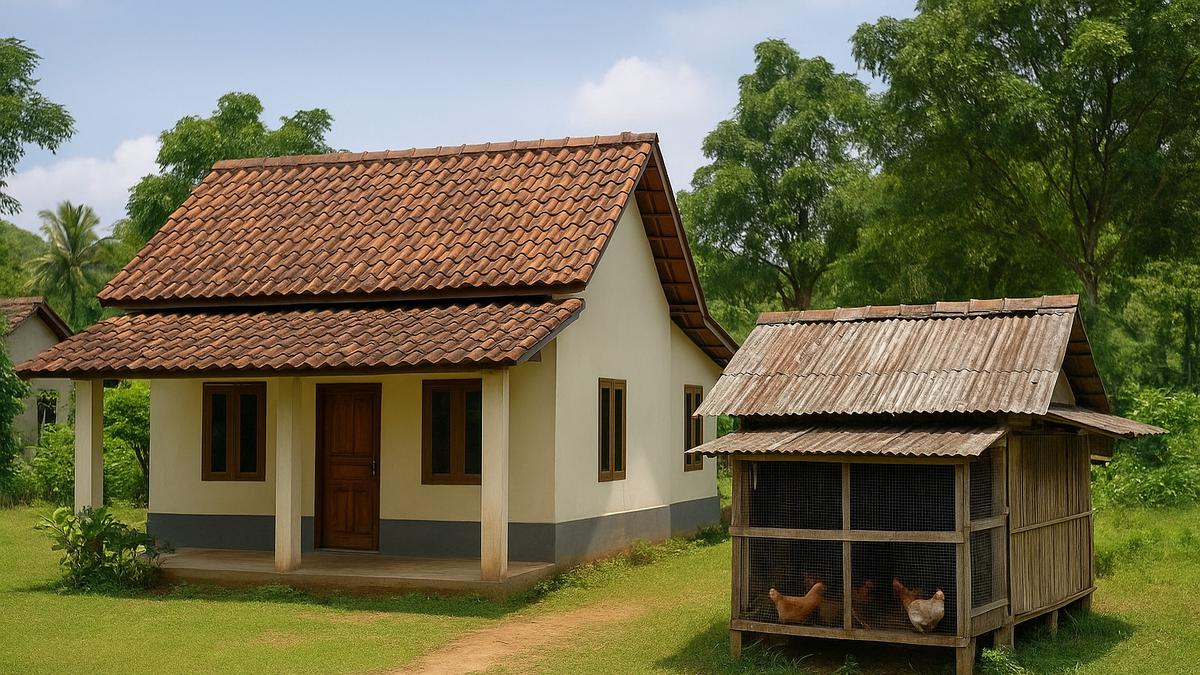 Bikin Hemat Lahan &amp; Multifungsi, 5 Model Rumah di Desa dengan Kandang Ayam di Area Belakang