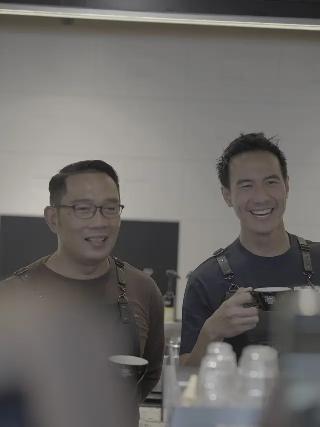 Daniel Mananta dan Ridwan Kamil.