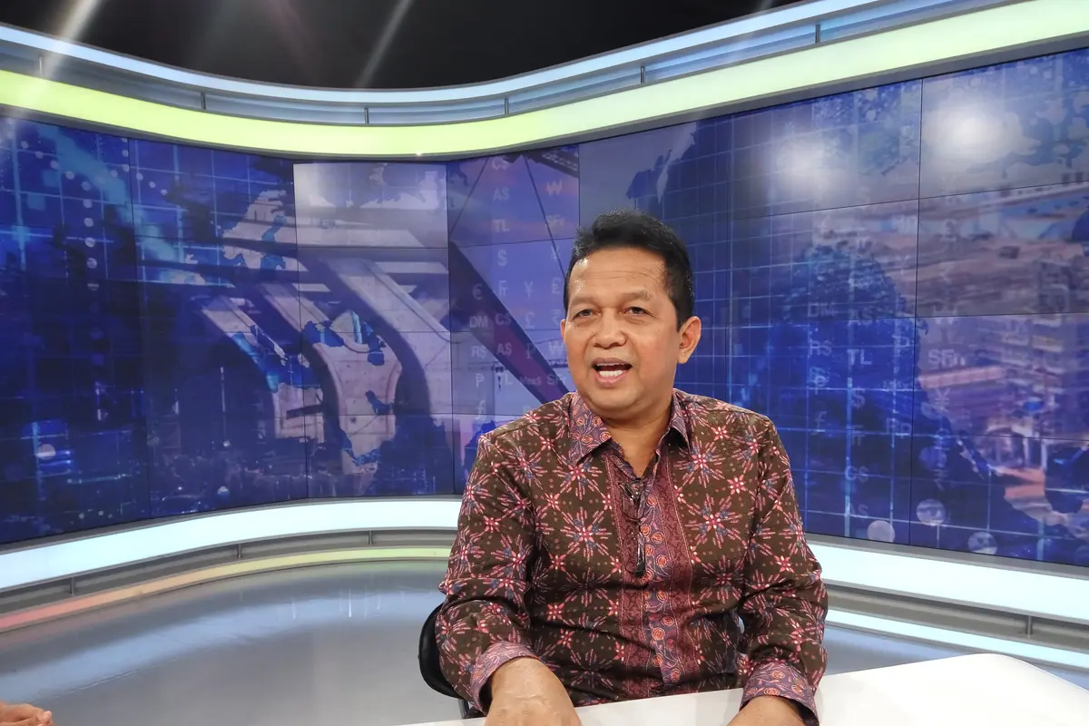 Ketua KEIN Soetrisno Bachir Saat Berkunjung ke Kantor Liputan6 (Foto: Nurseffi)