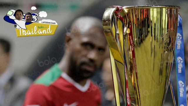 Kapten Timnas Indonesia, Boaz Solossa. 