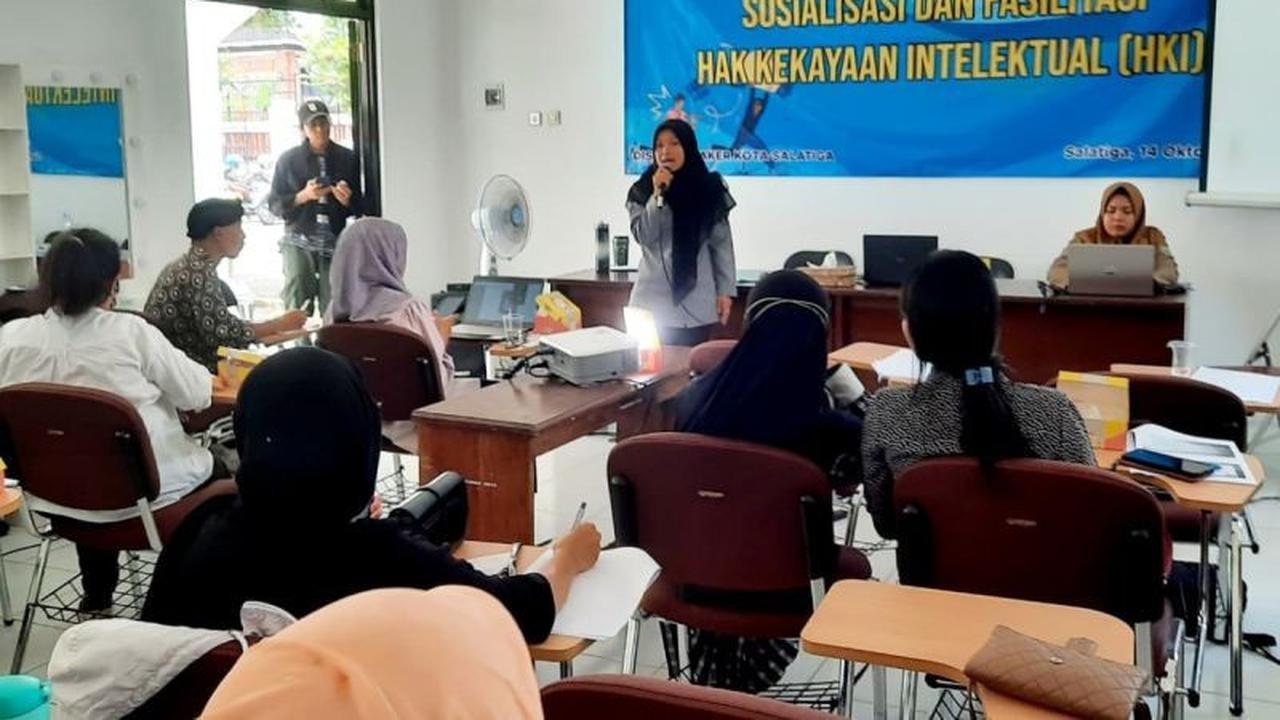 Kemenkum Ajak UMKM Salatiga Segera Lakukan Pendaftaran Kekayaan Intelektual Produknya: Lindungi Inovasi dari Klaim Pihak Lain!