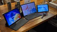 Honor Pad 10, Honor Pad X9a, Honor Pad X7 resmi meluncur di Indonesia degan harga terjangkau. (Liputan6.com/ Yuslianson)