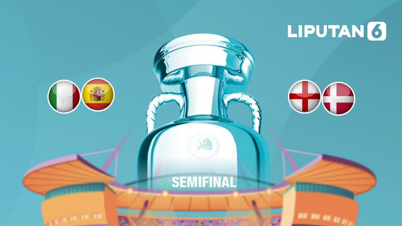 Banner SemiFinal Euro 2020 atau Euro 2021