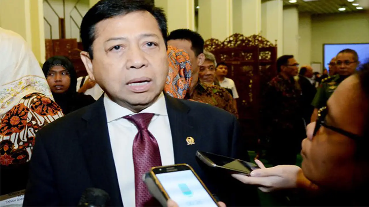 Ketua DPR RI Setya Novanto