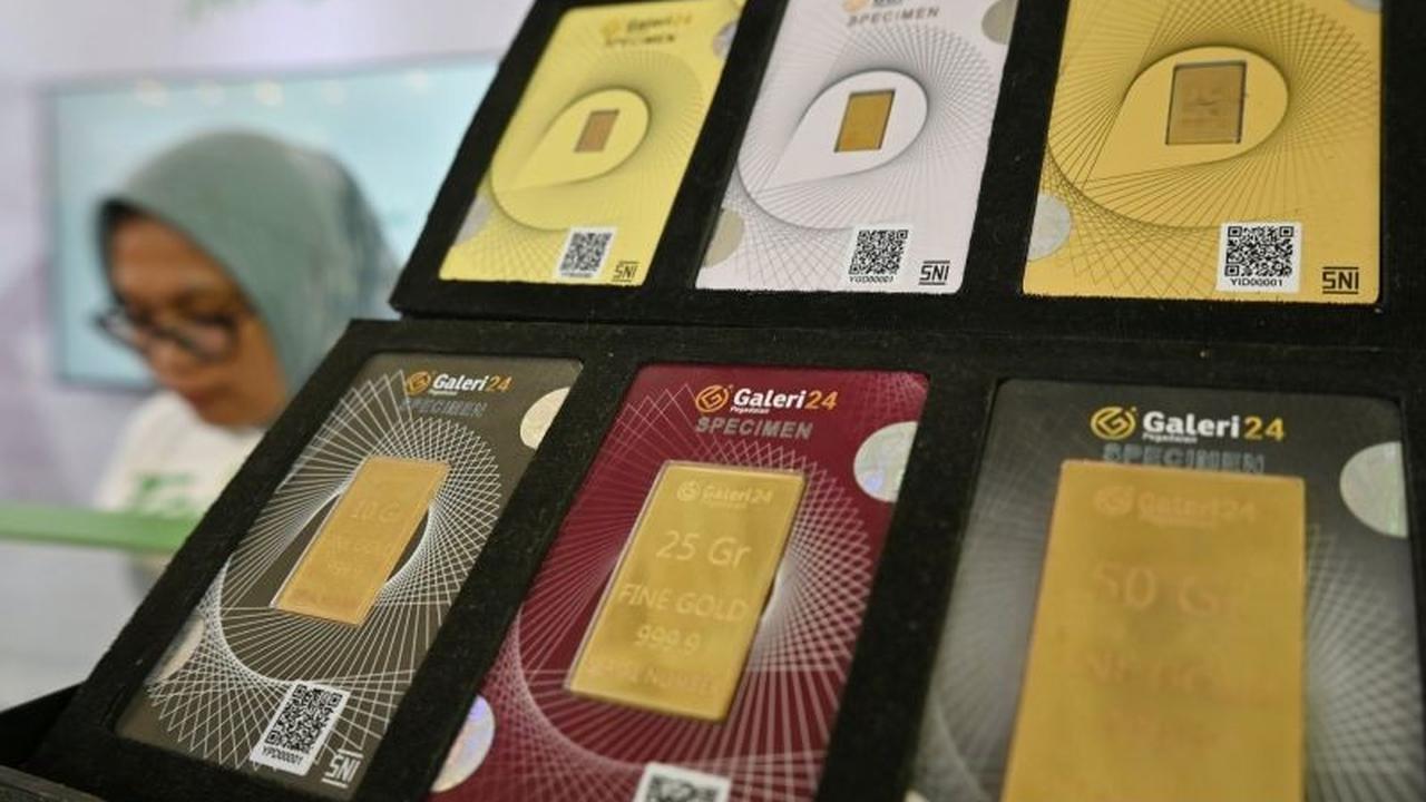 Harga Emas Pegadaian Kompak Merosot Tajam Rp89 Ribu per Gram, Cek Rincian UBS dan Galeri24 Hari Ini