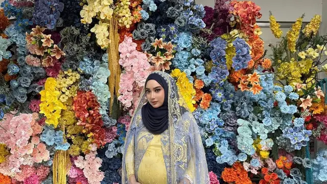 6 Potret Tujuh Bulanan Kehamilan Anataya, Calon Cucu Pertama Cindy Fatikasari