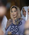 Duka mendalam dirasakan oleh Ayu Azhari ketika sahabatnya, Yana Zein meninggal dunia akibat penyakit kanker payudara awal bulan ini. Ayu mengaku dekat dengan Yana sejak lama. (Adrian Putra/Bintang.com)