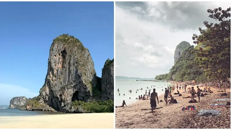 6 Potret Ekspektasi Vs Realita Liburan di Pantai, Gagal Menikmati Keindahan