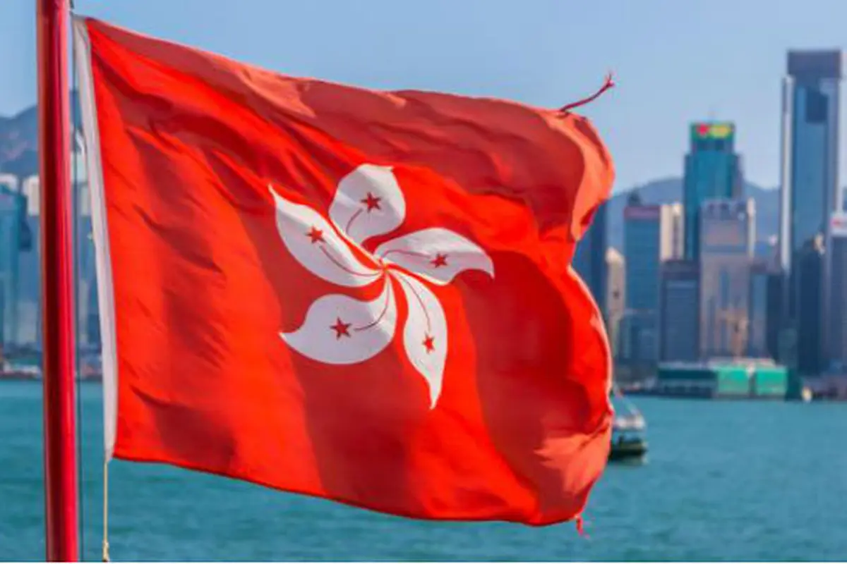 Ilustrasi bendera Hong Kong (AFP Photo)