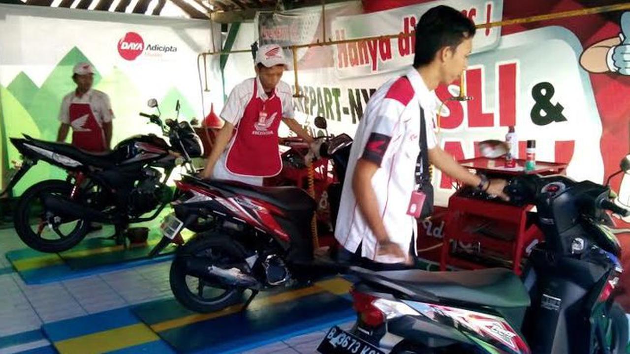 3,7 Juta Motor Honda Servis di AHASS Jabar