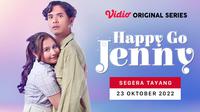 Jourdy Pranata dan Prilly Latuconsina kembali beradu akting dalam Happy Go Jenny series yang tayang di Vidio. (Dok. Vidio)