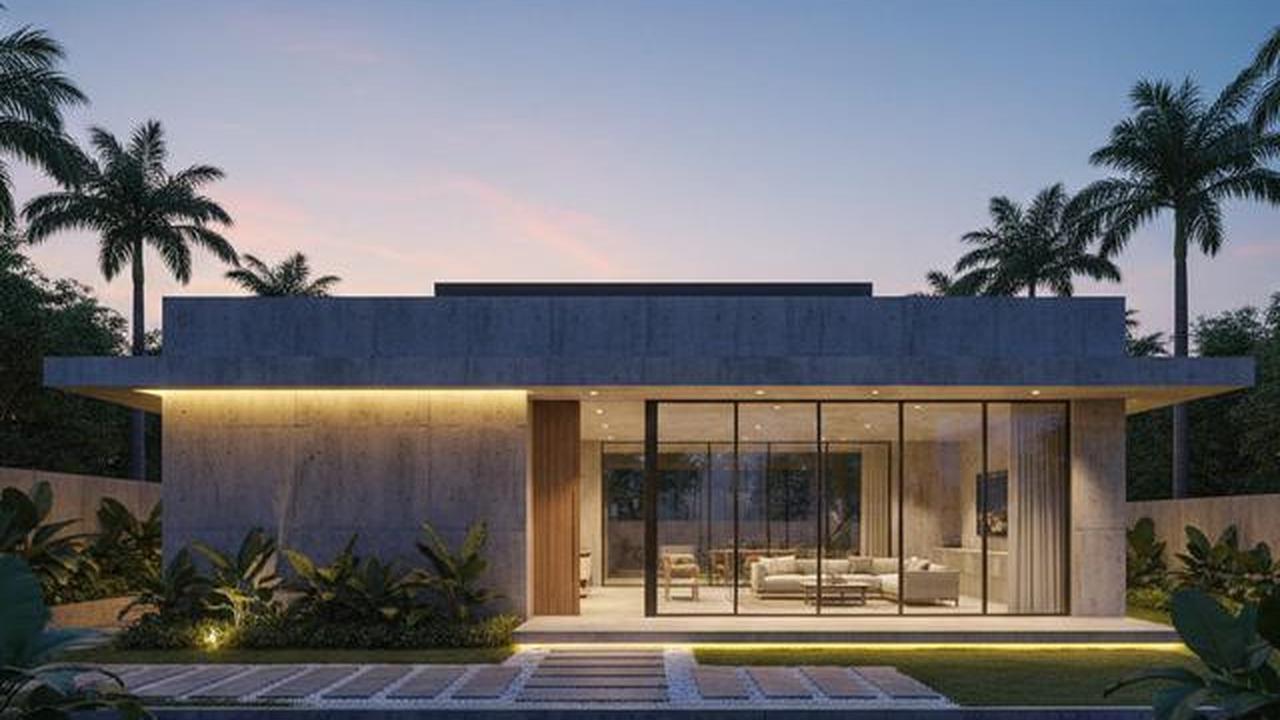 7 Gambar Rumah Minimalis Modern Kekinian dengan Aksen Beton Ekspos, Tampil Elegan Tanpa Banyak Dekorasi