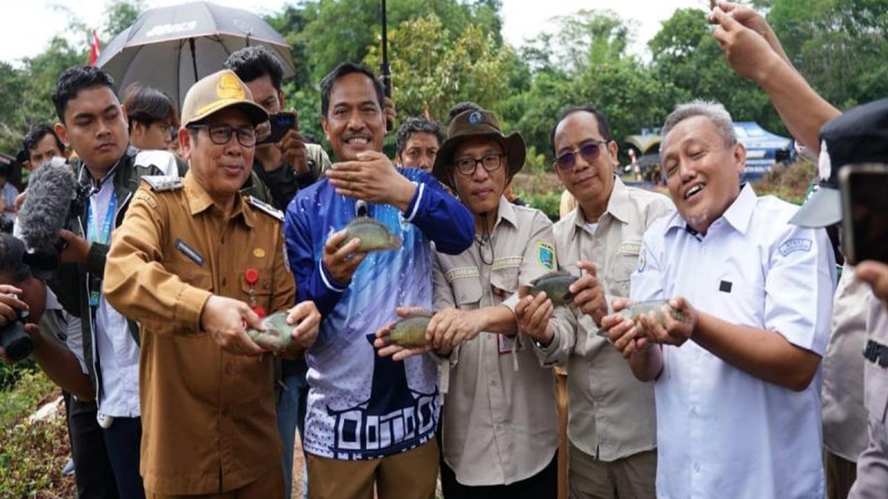 Panen Raya 1,3 Ton Ikan Papuyu di Banjar: Si Mungil Bernilai Ekonomi Tinggi Dukung Ketahanan Pangan Lokal