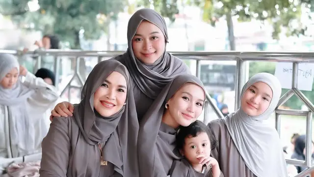 Ayu Ting Ting hingga Tasya Farasya, Potret Hangat Ibu Tunggal dan Anak Selebriti Rayakan Lebaran
