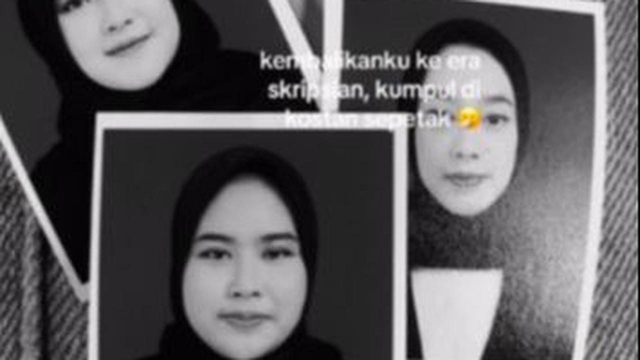Bikin Nostalgia, Wanita Ini Bagikan Momen saat Garap Skripsi Bareng Sahabat