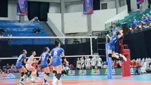 Aksi Bandung bjb Tandamata di Proliga 2026 saat melawan Medan Falcons