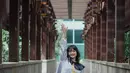 Potret Mima Shafa saat wisuda kelulusan SMA. (Instagram/@mimashafa)
