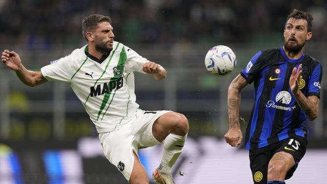 Liga Italia Serie A Inter Milan vs Sassuolo
