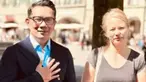Ridwan Kamil menemui seorang guru SD di Kota Bern bernama Mrs Geraldine Beldi. Dia adalah orang pertama yang melihat jasad Emmeril Kahn Mumtadz atau Eril di bendungan Engehalde, Bern, Swiss . (Instagram/ ridwankamil)