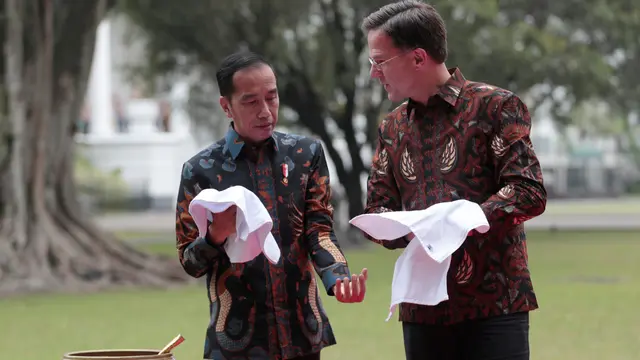 Jokowi dan PM Belanda