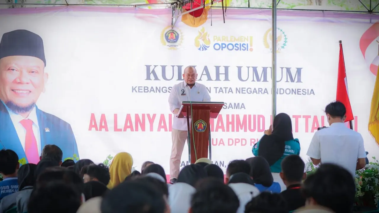 Ketua DPD RI, AA LaNyalla Mahmud Mattalitti.