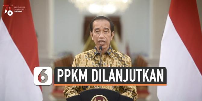 VIDEO: PPKM Level 4 Dilanjutkan, Begini Penjelasan Lengkap Presiden Joko Widodo